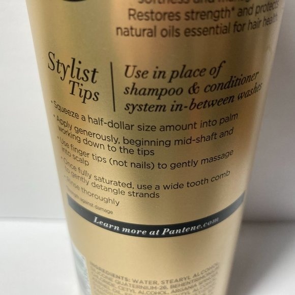 Pantene Gold Series Deep Hydrating Co Wash - Picture 9 of 11
